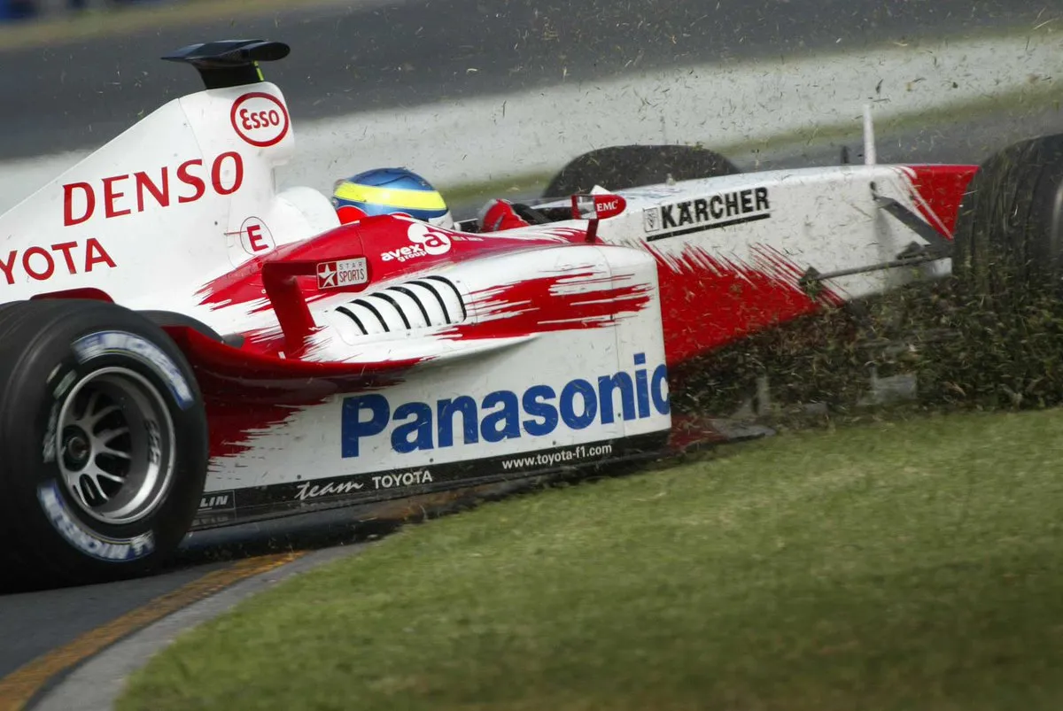 Toyota F1 - TF104 Riccardo Zonta