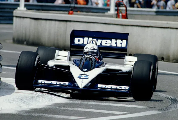 F1, Saison 1986, Elio De Angelis au volant de la Brabham BMW BT55